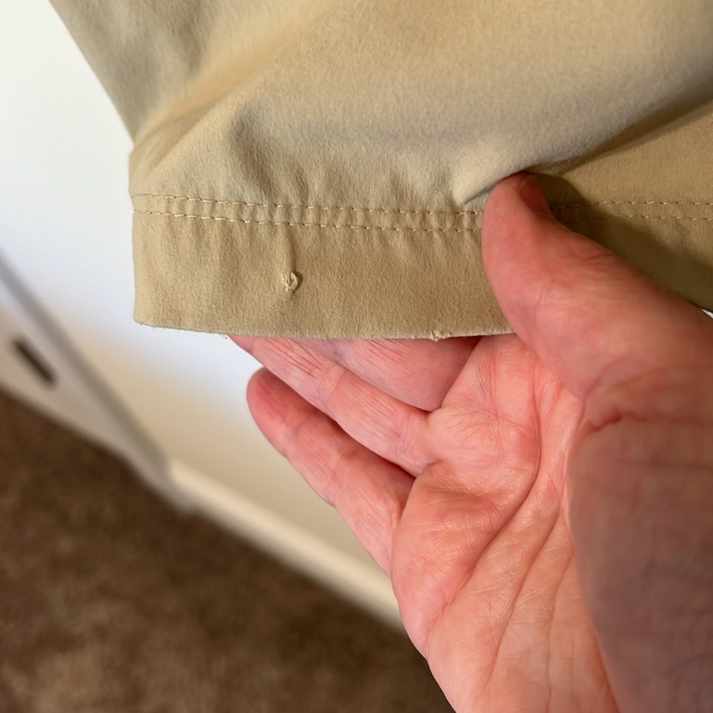 Patagonia Women’s Quandary Tan Hiking Shorts / Size 6 / Good Pre-Owned Condition - Picture 7 of 11